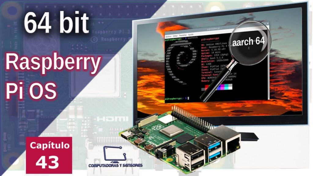 raspberry pi os 64 bits